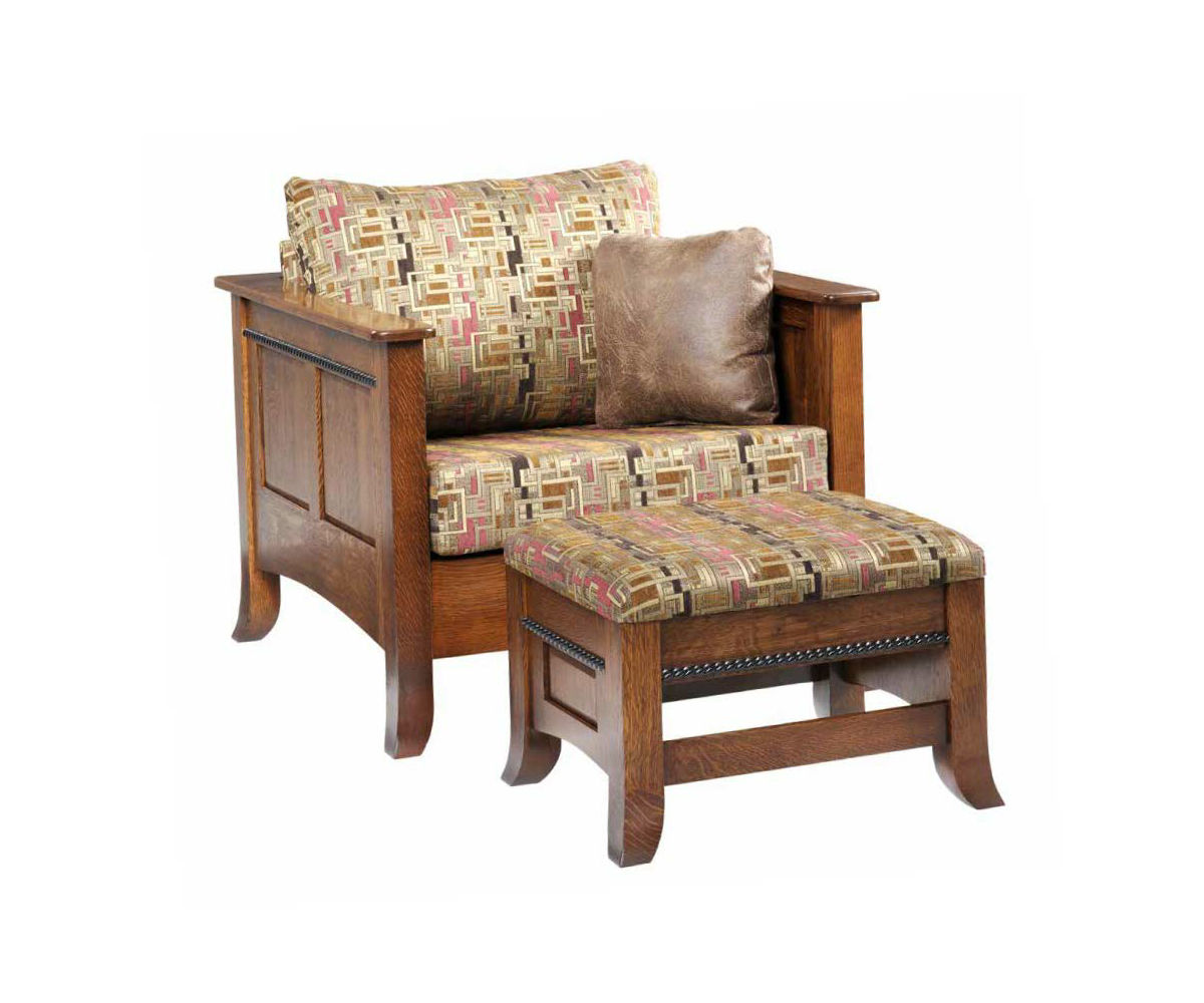 9400-4032/33 Chair and Ottoman
