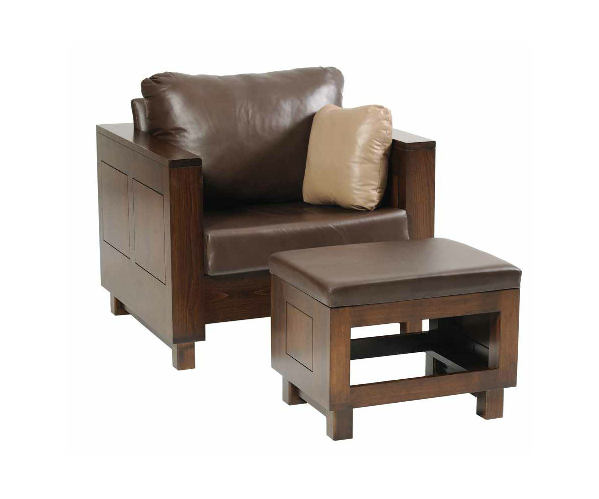 9400-8002 Chair and Ottoman