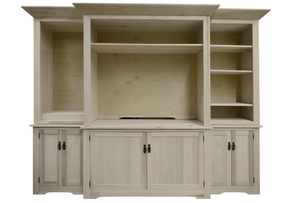 1219 Wall Unit  with Cabinet and Hutch