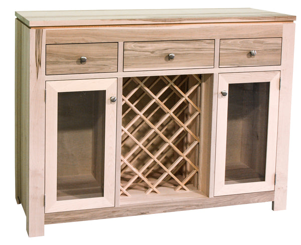 Newport Sideboard with Wine Rack - The New Oak Tree