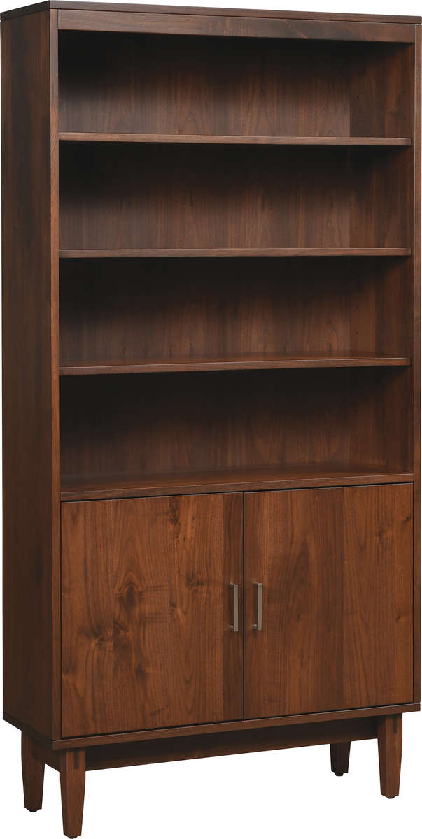 1205-1180 Mid Century Modern Bookcase