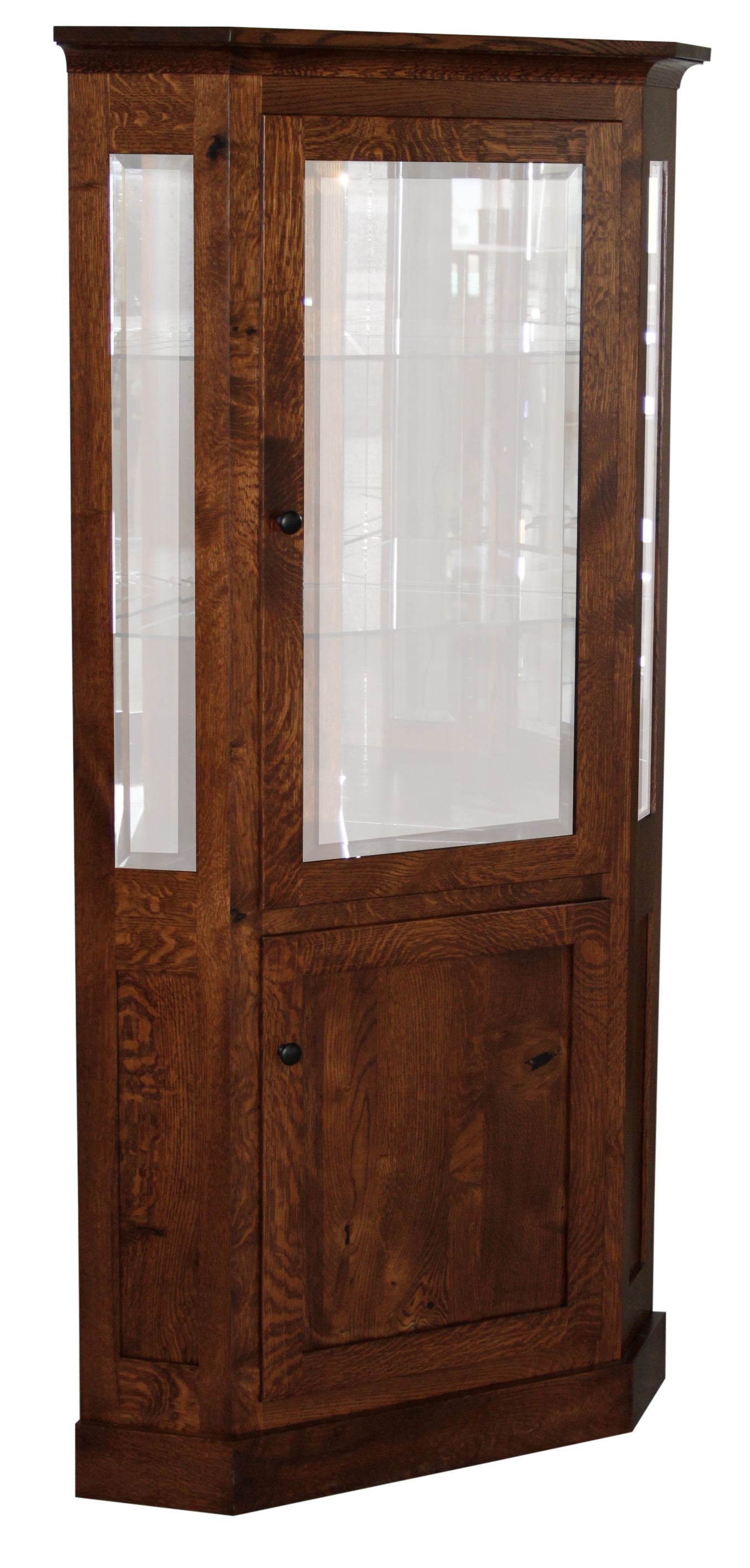 Curio cabinets deals for sale