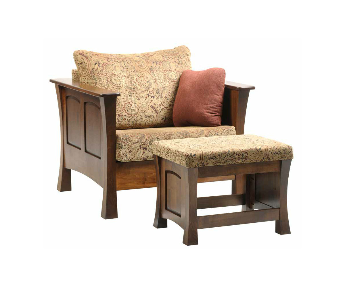 9400-32/33 Chair and Ottoman